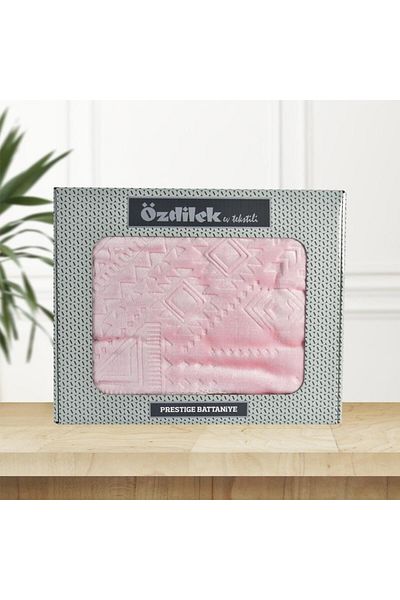 Özdilek Single Blanket - Prestige Powder 160X220