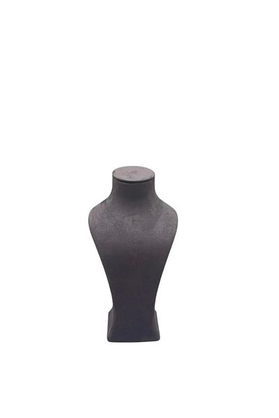 MeGass Dekor Domestic Production Luxury Model Geranium Fabric Smoked Color Length 31 cm Necklace Jewelry Display Mannequin
