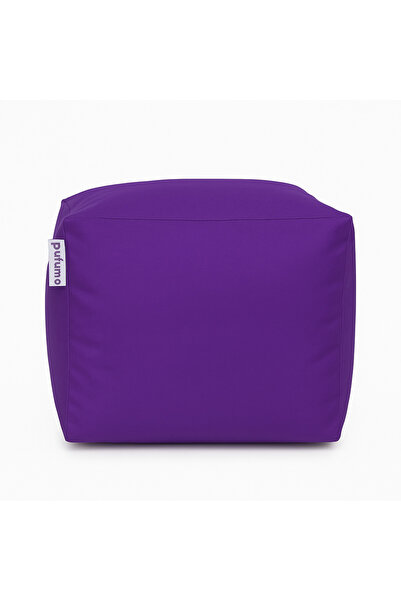 Pufumo KARE AYAK UCU PUF KILIFI ( İÇİ BOŞ ÜRÜNDÜR. SADECE KILIF GÖNDERİLECEKT...