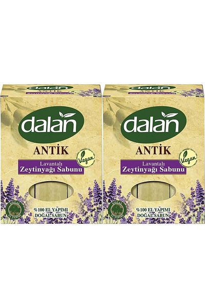 Dalan Antique Linseed Olive Oil Soap 900Gr Lavender (Set of 2)