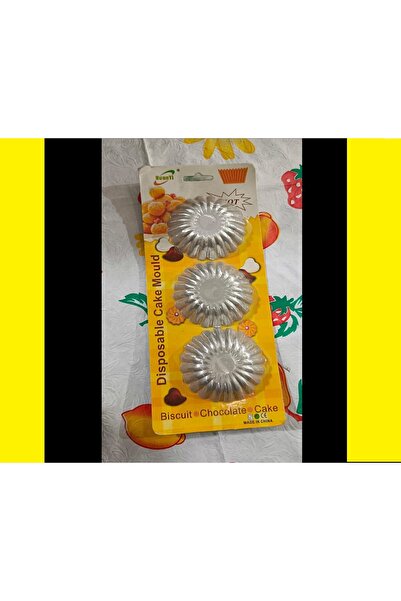 Other 9 pieces of aluminum cake molds