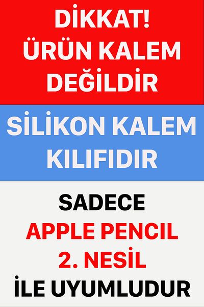 NovStrap حافظة متوافقة مع Apple Pencil الجيل الثاني، حافظة حماية من السيليكون لقلم Apple Pencil 2