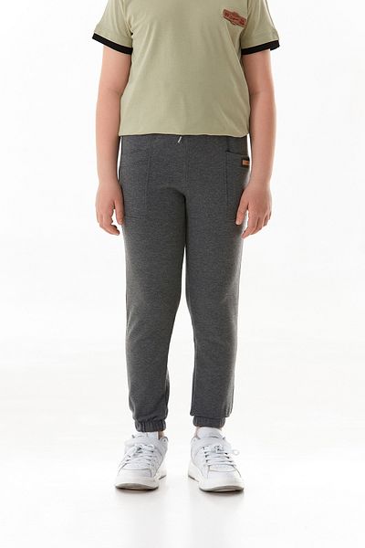 Fulla Moda Παιδικό αθλητικό παντελόνι Jogger με στάμπα ελαστική μέση