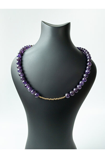 THEIA GemWorks Ametist & Hematit Kolye