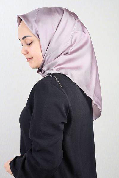 Levidor Μονόχρωμο μοτίβο μεταξωτό μαντίλι Twill-3490-1 - Χρώμα-23