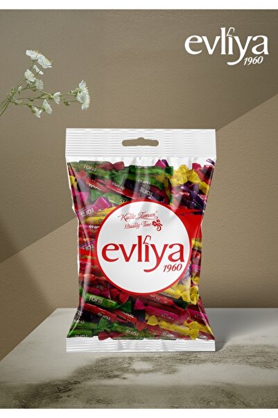 Evliya Şekerleme EVLİYA TOFİŞ MİNİ MEYVELİ YUMUŞAK ŞEKER 1000GR