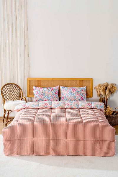 Riva Sevda Çiçek Powder Double Personality Tresa Sleep & Dowry Set