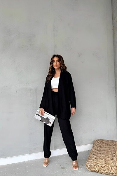 OKULCUBABA طقم كيمونو نسائي صيفي ملفوف بخصر عالٍ للغاية