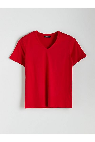 LC Waikiki Lcwaikiki Classic V-Neck Women's T-Shirt