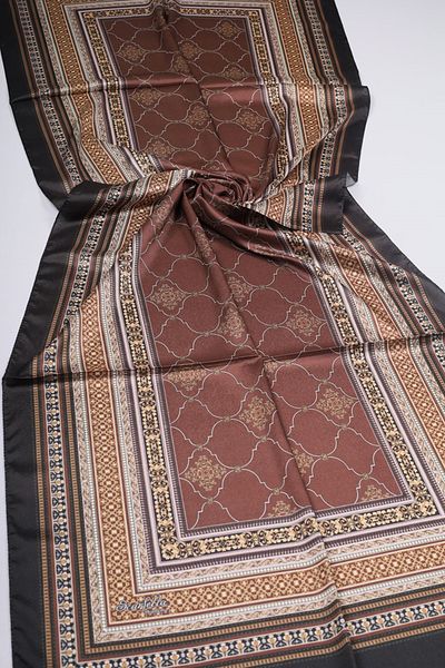 scarfella Patterned Diamond Shawl - Pattern-03 - Color-03