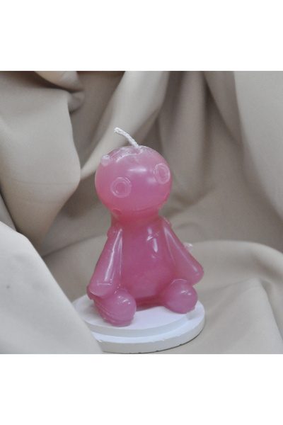 Uzaylı Modelli Dekoratif Mum – Vanilya Kokulu