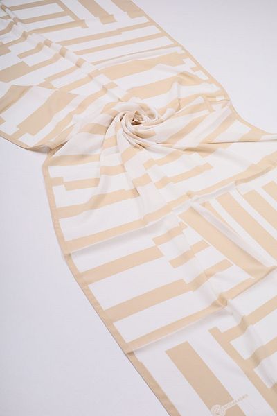Modakaşmir Fashion Cashmere Caramel Series Medina Silk Shawl - Μοτίβο-01 - Χρώμα-07