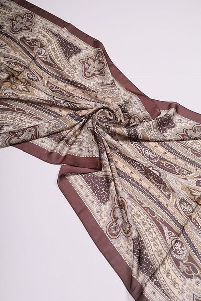 Levidor Patterned Indian Silk Shawl - Pattern-06 - Color-15
