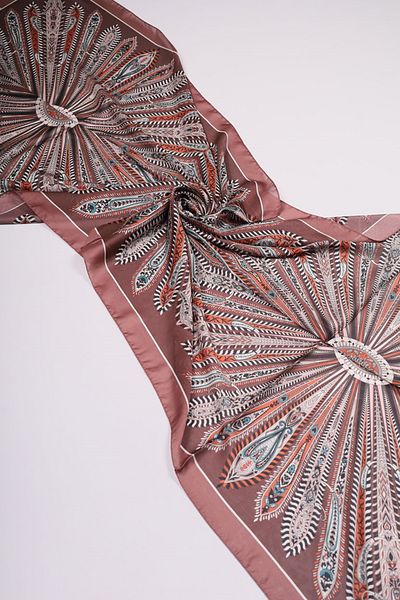 Levidor Patterned Indian Silk Shawl - Pattern-04 - Color-13