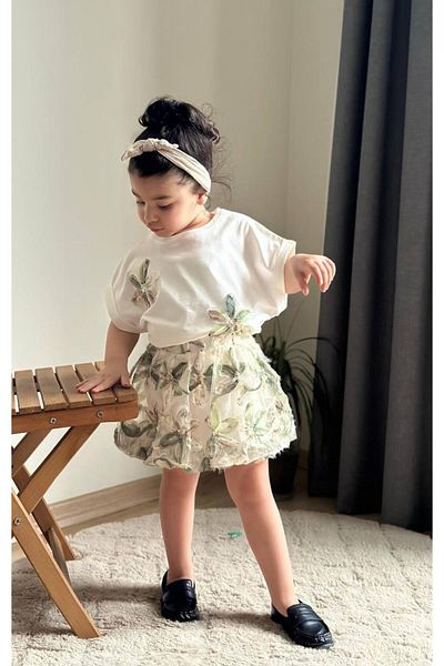 BOYBOY GIRL'S SKIRT SUIT