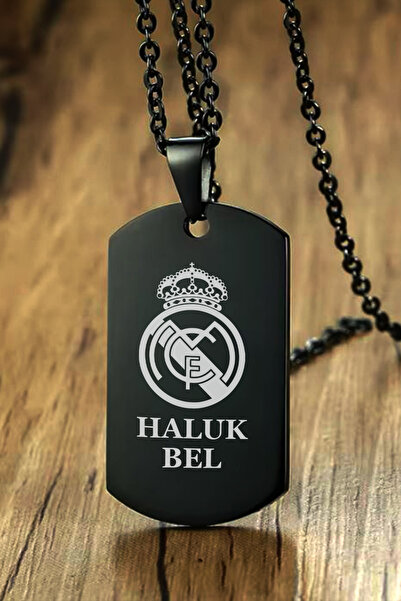 İŞTE BU Kişiye Özel İsimli Paslanmaz Çelik Kolye Künye Plaka FB, BJK, GS, TS ...