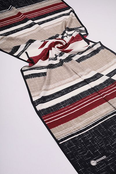 Modakaşmir Fashion Cashmere Patterned Medina Silk Shawl - Pattern-14 - Color-07
