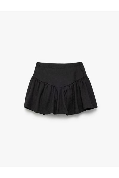 Koton Black Girl's Shorts 5Skg40014Ak