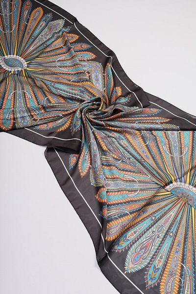 Levidor Patterned Indian Silk Shawl - Pattern-04 - Color-04