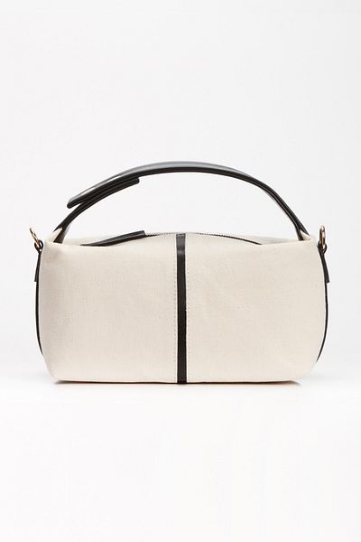 BAHELS Black Nyra Canvas Hand and Shoulder Bag