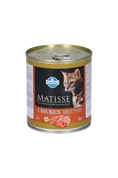 Farmina Matisse Chicken Mousse Canned Cat Food - 300 G - Pack Of 12