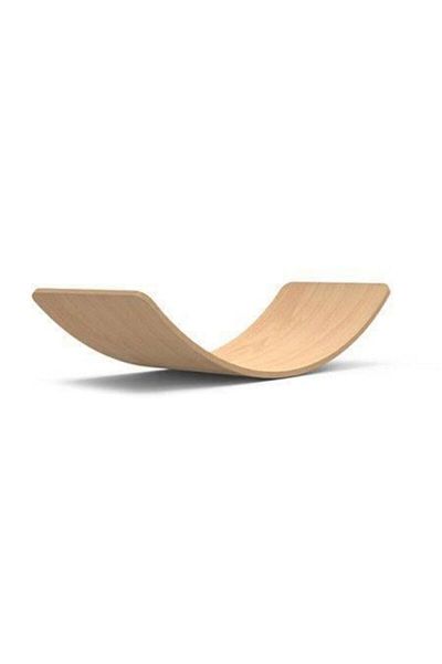 KUKKİ Wavy Board Natural Wooden Toy Balance Board