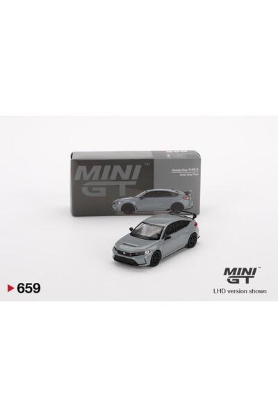 mini gt Honda Civic Type R Sonic Gray Pearl 2023 659