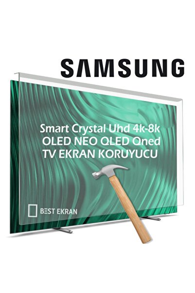 Bestekran Samsung 70" inç 177 Ekran Oled Qled Crystal Qned Smart Uhd 4k-8k Televizyon Tv Ekran Koruyucu