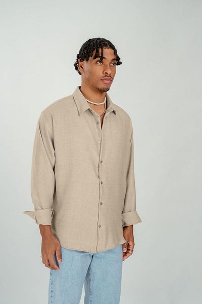 İMVAGO Ανδρικό πουκάμισο Oversize