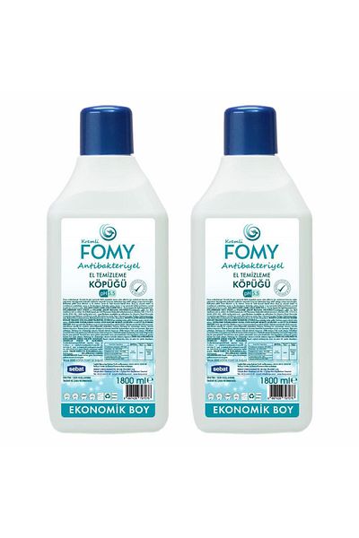Fomy Antibacterial Foam Soap - Creamy Hand Cleaning Foam // 1800ml - 2 Pieces