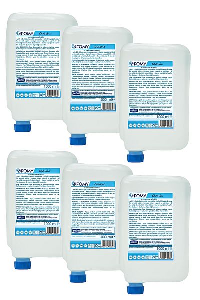 Fomy Classic Foam Soap 1000 Ml - 6 Pieces