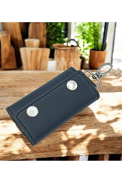 KUVARK Genuine Leather Keychain |   Keychain with Capacity for 6 Keys |   Handmade