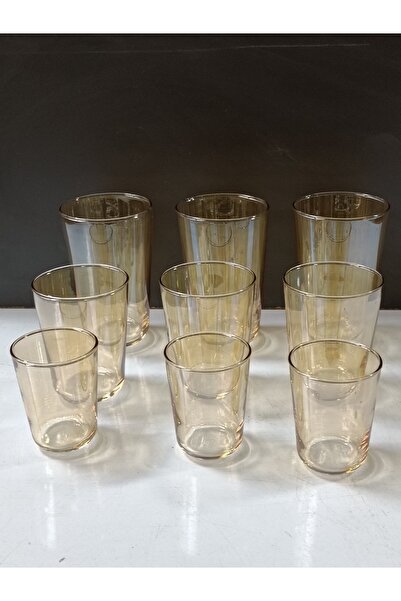 KEVSER GLASS Paşabahçe otto 18 parça 3 boy sofra seti