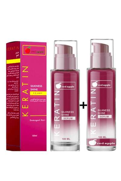 Red Apple سيروم الكيراتين لشعر حرير لامع مرد أبل