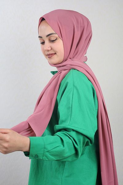 Levidor Solid Color Italian Crinkle Shawl - Pattern-01 - Color-15