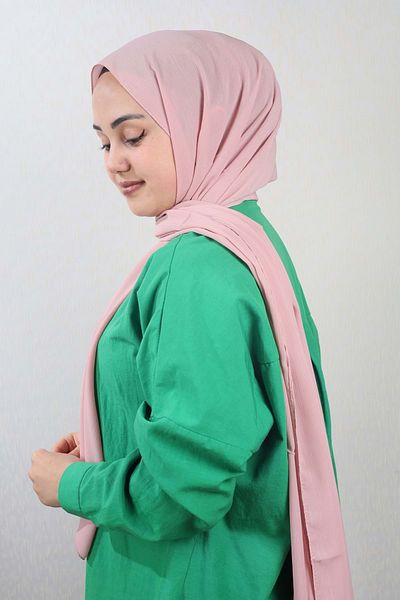 Levidor Solid Color Italian Crinkle Shawl - Pattern-01 - Color-13