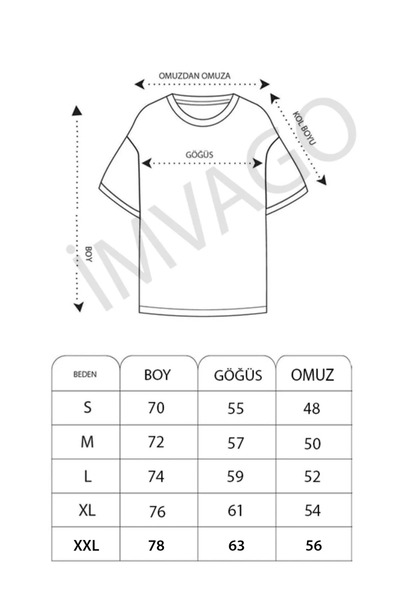 İMVAGO Oversize Erkek Gömlek