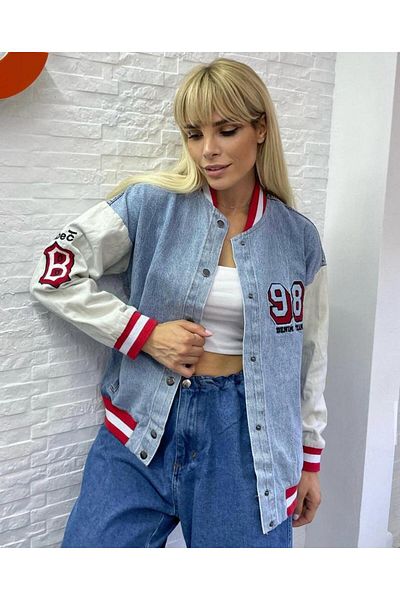 KOTOLOG Бродирано колежанско яке