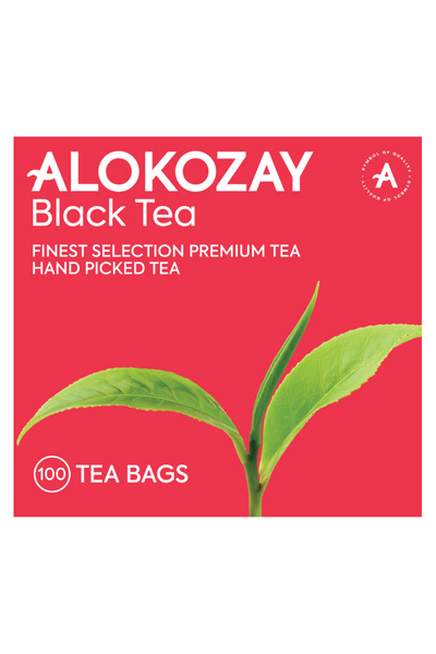 Alokozay شاي أسود - 100 كيس شاي