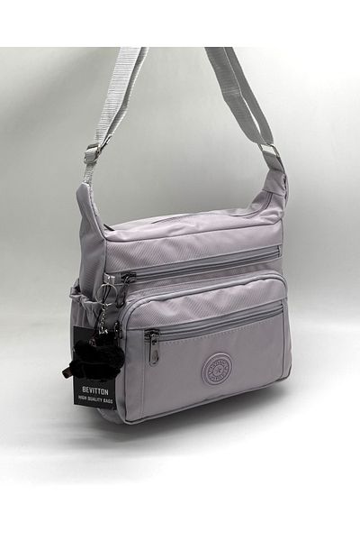 Bevitton Women &Apos; S Chinese Bag: Postman, 4100 Capaca with a Shoulder and an Open Lavanda