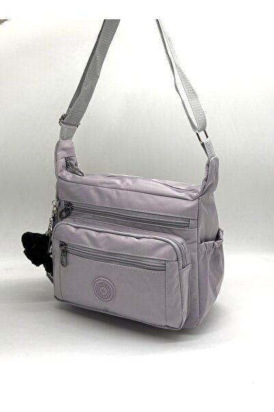 Bevitton Сумка через плече з водонепроникної тканини 4100 Відкритий лавандовий