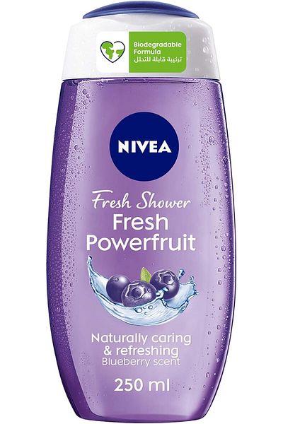 NIVEA NIVEA Fresh Powerfruit Shower Gel with Antioxidants, 250ml