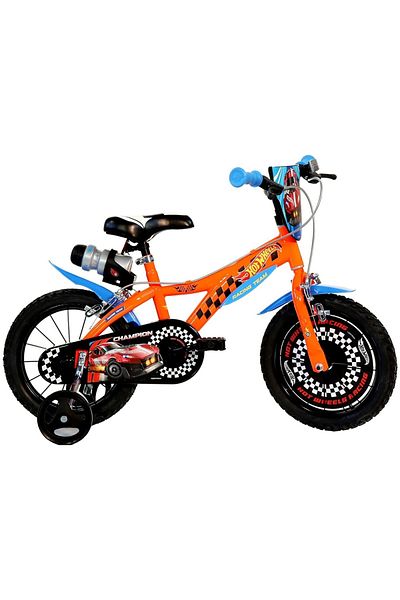 OEM Bicicleta copii 4-7 Ani, Dino Bikes 14' Hot Wheels