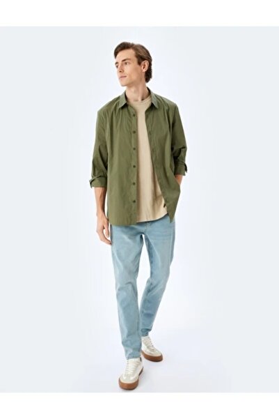 Koton Justın Super Skinny Чоловічі джинси світло-сині 5sam40046ıd