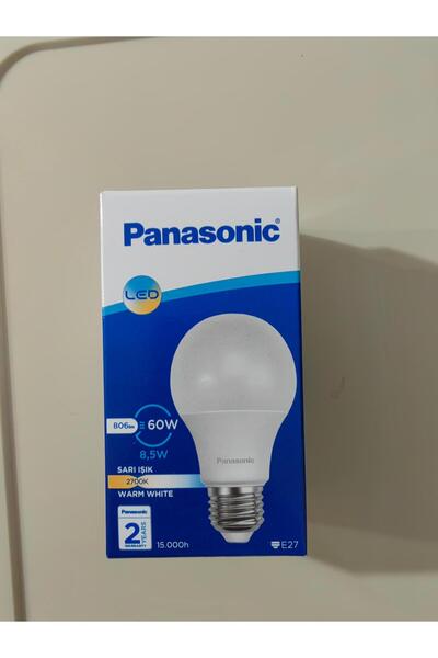 PANASONIC 8,5w 2700 KELVİN SARI IŞIK LED AMPUL
