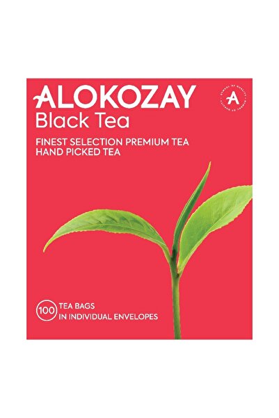 Alokozay شاي أسود - 100 كيس شاي مغلف - إصدار محدود