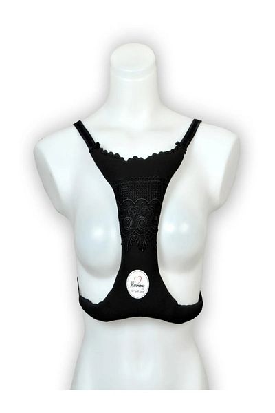 harmony dirndl Anti-Wrinkle Pillow for the Low-Cut Area between the Breasts / Black