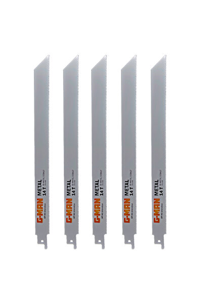 EXPERT G-man (İsveç) Hss Bi-Metal 250mm Tilki Kuyruğu Testeresi 5'li Paket