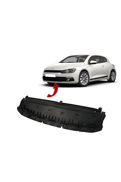 gkl Vw Scirocco Ön Tampon Alt Spoyler 2009-2015 1K8805903B 9B9