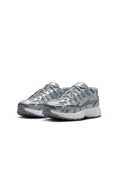 Nike Children's Shoes P-6000'Metallic Cool Gray' Gs Sneaker Shoes